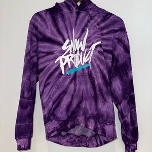 Signed Tie-Dye Snow tha product hoodie